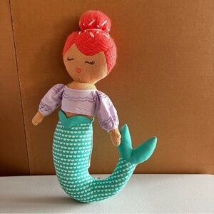 Pillowfort Mermaid Plush Doll Decorative Pillow Stuffed Animal